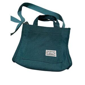 LETU Green Corduroy Tote Bag Adjustable Shoulder Strap 10X8